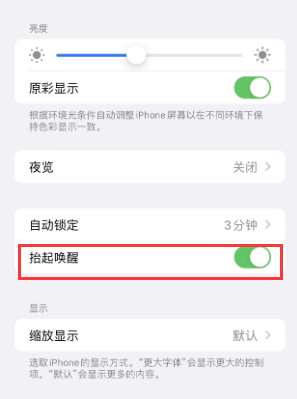 新龙苹果授权维修站分享iPhone轻点无法唤醒怎么办